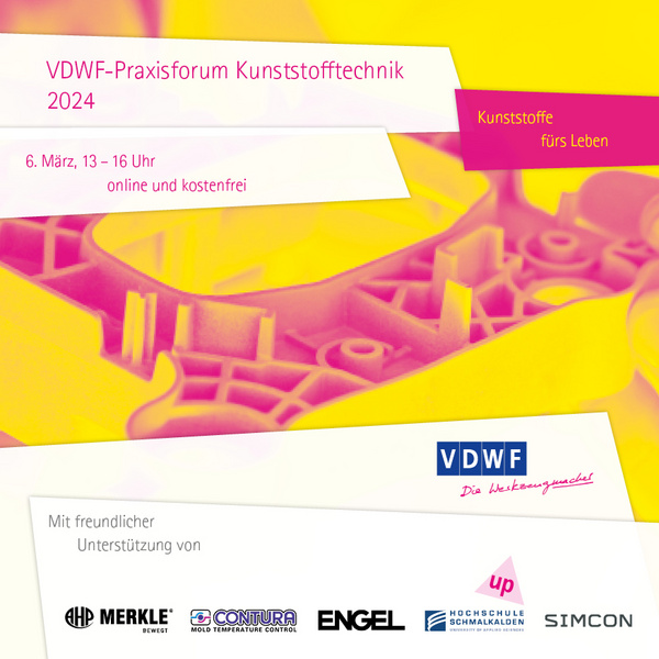 VDWF-Praxisforum Kunststofftechnik (online)